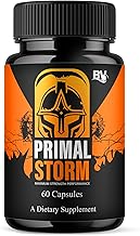 BLUE VIBE Primal Storm Maximum Strength Performance Supplement, PrimalStorm Maximum Strength Daily Overall Health Management Support Supplement, Primal Storm Premium Support (1 Pack - 60 Capsules)