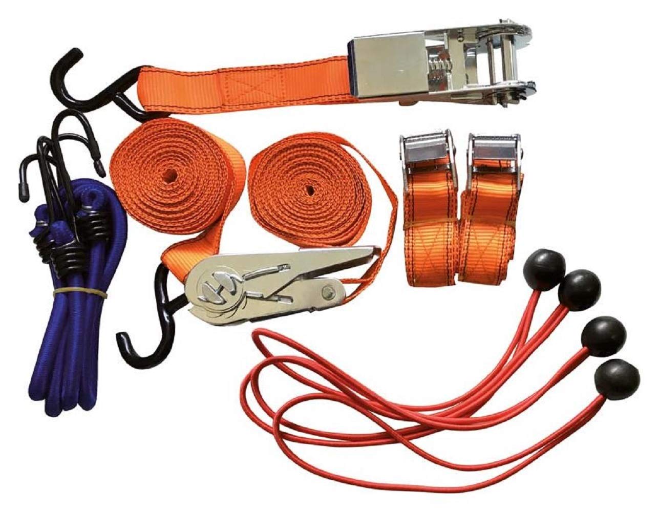 Petex 43198400 Load Securing Set with Straps (10 Pieces)