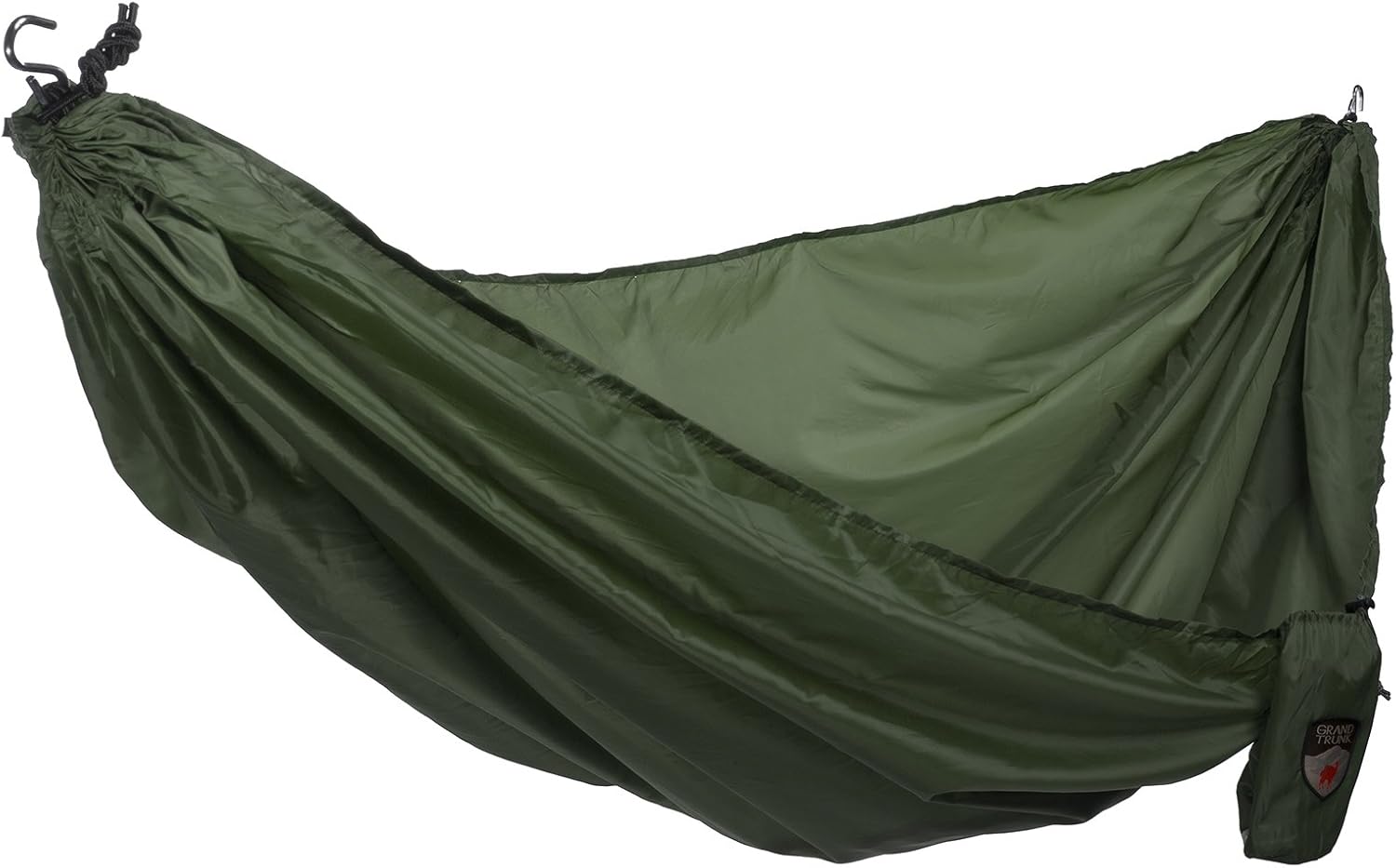 Grand Trunk Ultralight Camping Hammock - Lightweight and Portable Travel Hammock for Camping, Hiking, Backpacking and Other Travel, Forest Green