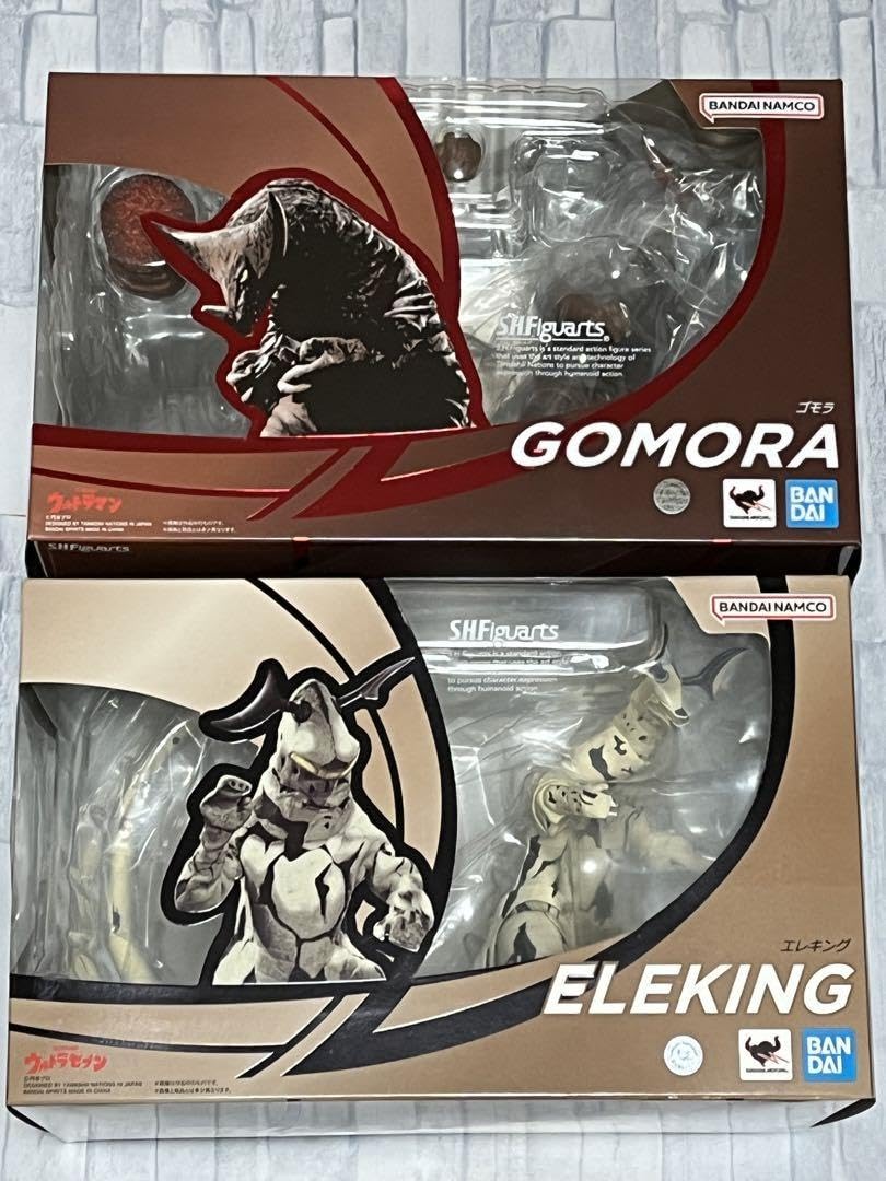 Amazon.co.jp: S.H. ゴモラ、エレキング 怪獣 売りセット