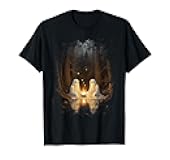 Vintage Ghost Campfire Camping Gothic Halloween T-Shirt