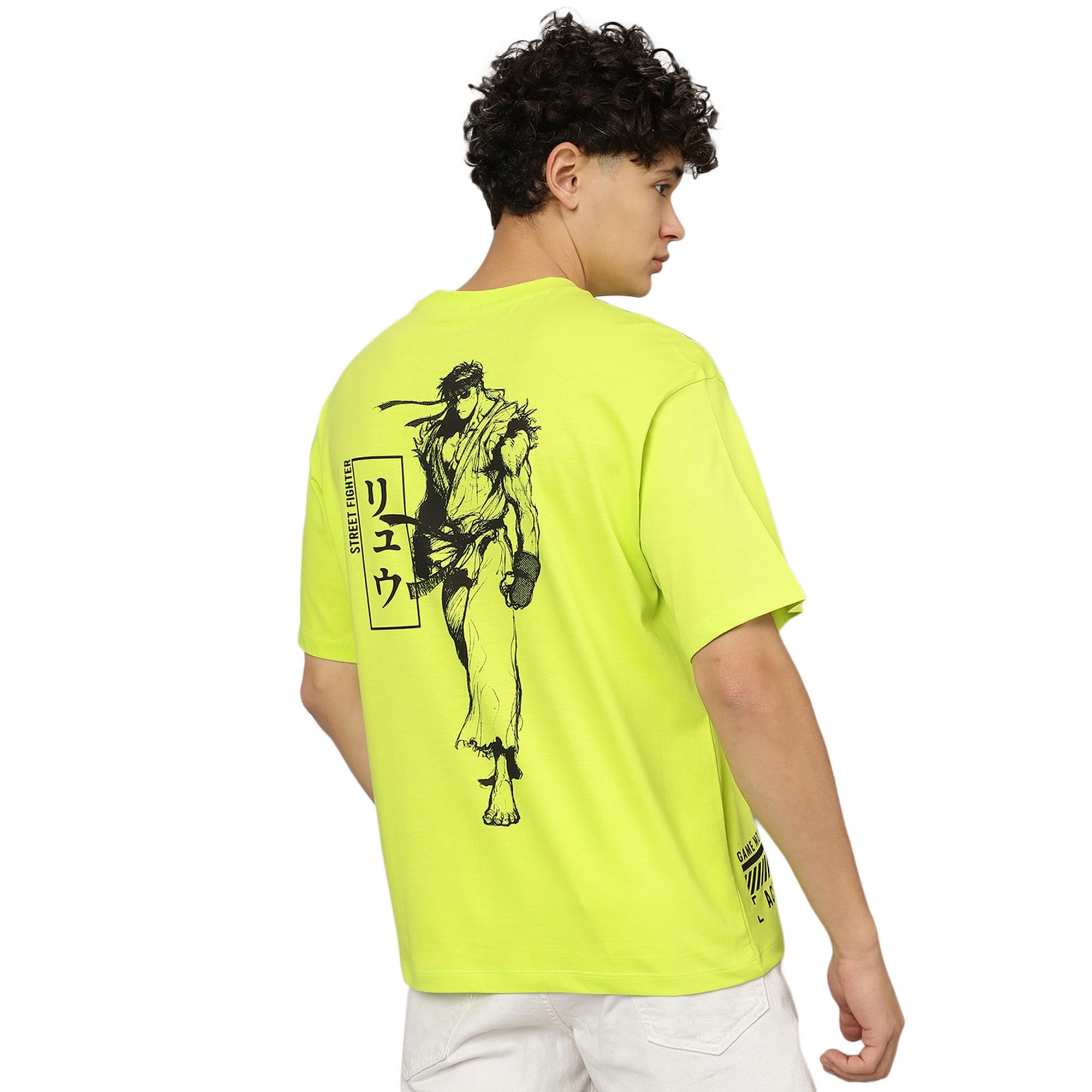 Free AuthorityRick & Morty Printed Regular Fit Grey Cotton Men's T-Shirt