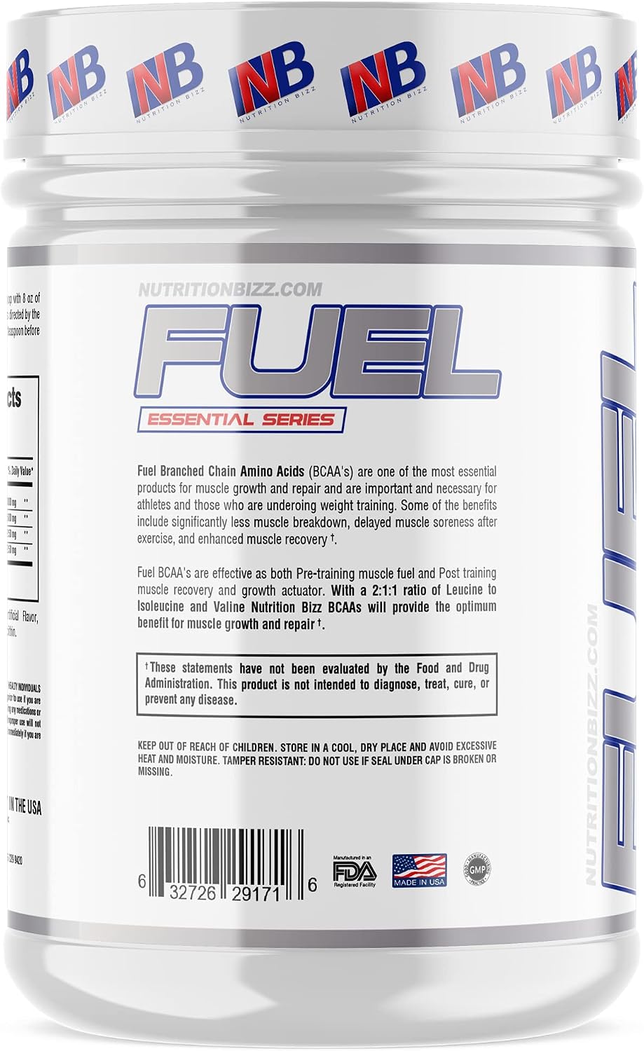 NutritionBizz BCAA Powder