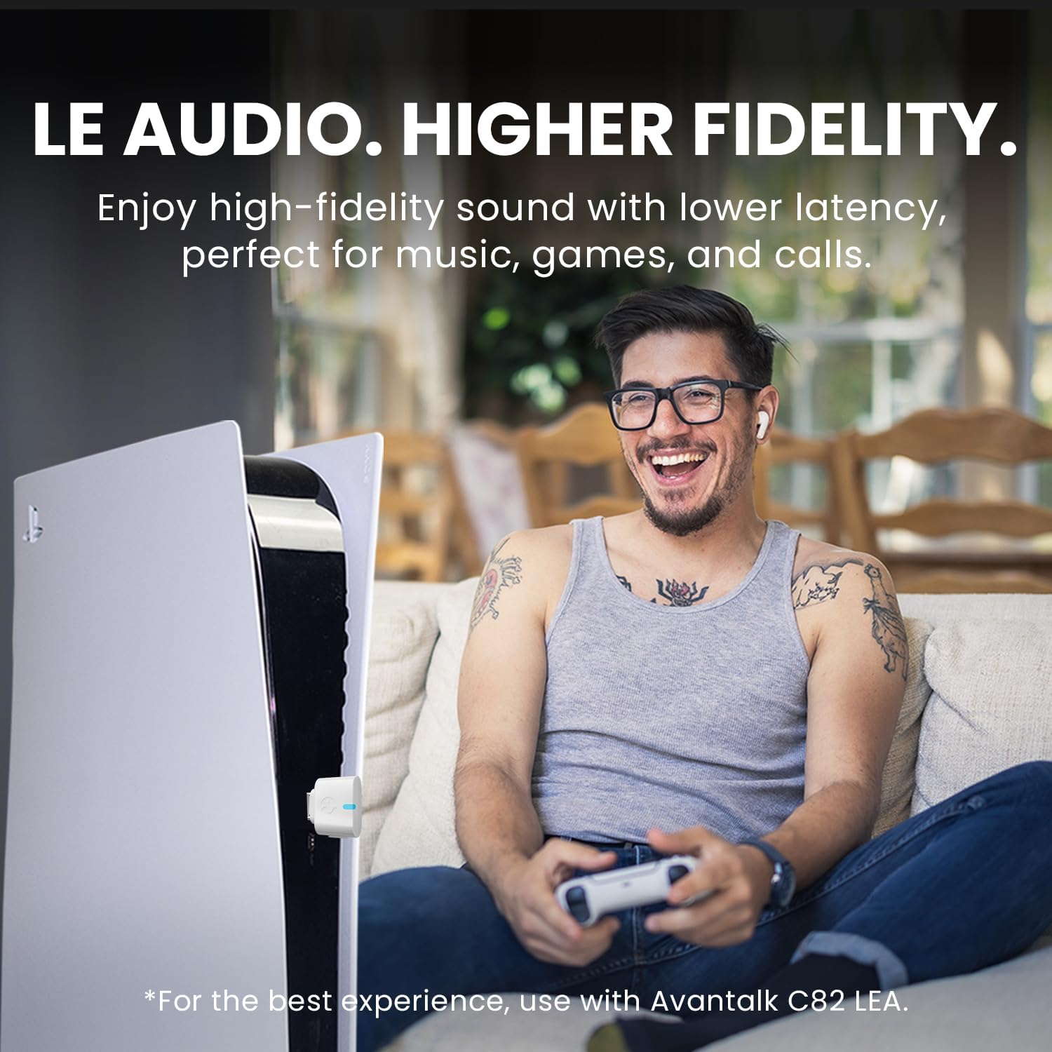 LE Audio for gaming with Avantalk C82 LEA