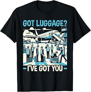 Ramp Agent Aviation Industry Ground Staff Airport Jobs T-Shirt