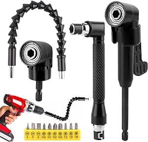 TOOLCRAFT 2521675 Accessorio Avvitatore Angolare Lunghezza 135 Mm Azionamento 1/4 (6,3 Mm) 128 Cm