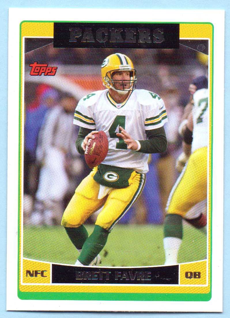 Brett Favre 2006 Topps #200 - Green Bay Packers at Amazon's Sports  Collectibles Store
