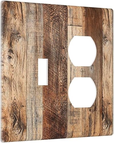 Miniatura 15 de Placa Decorativa de Pared Beige Boho de Mediados de Siglo Sol Abstracto 1-Gang Retro Años 70 Arte Geométrico Moderno con Arco Eléctrico Interruptor