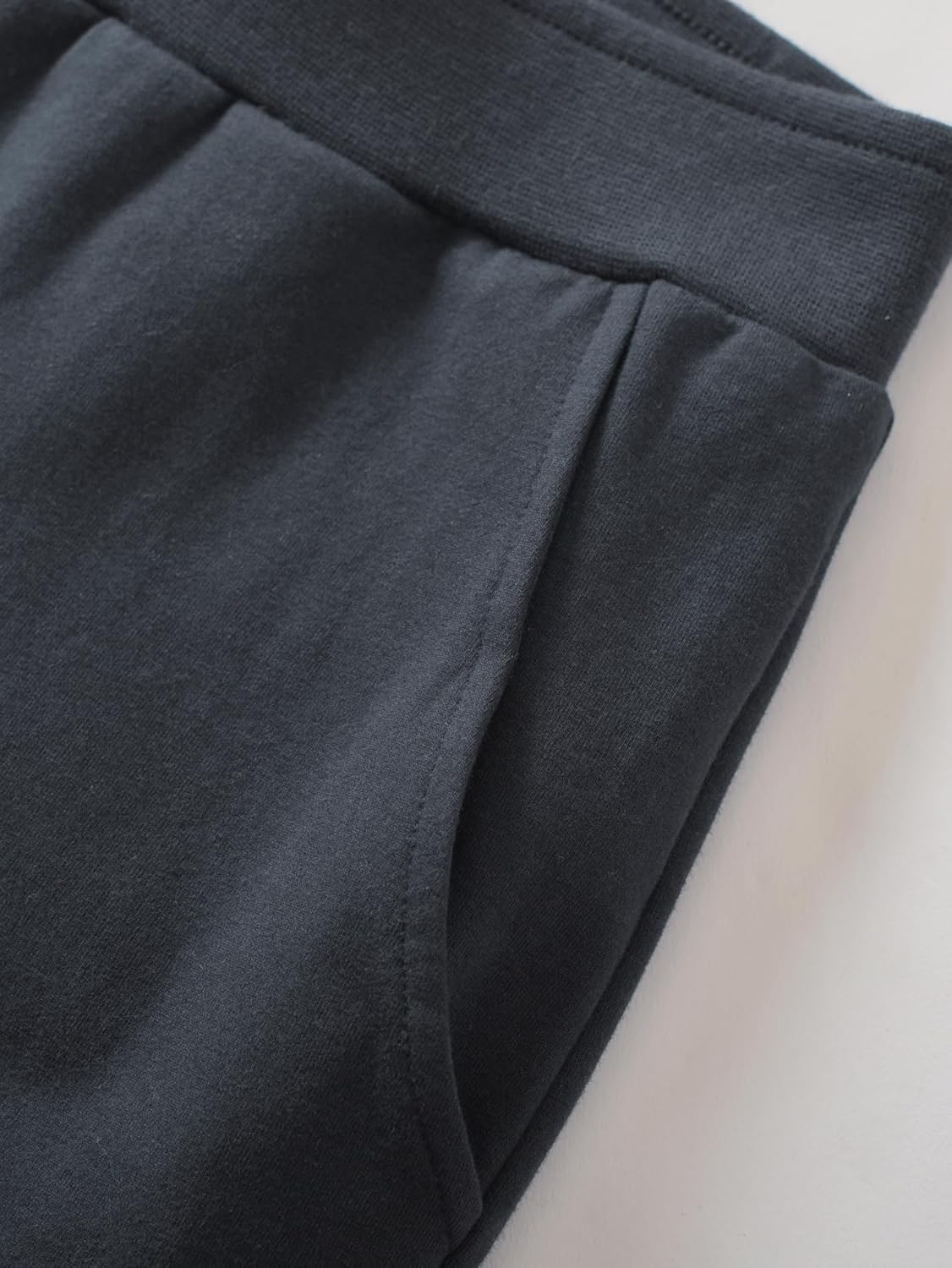 Weintee Women's Petite Elastic Waist Cotton Pants for Elderly - Image 6