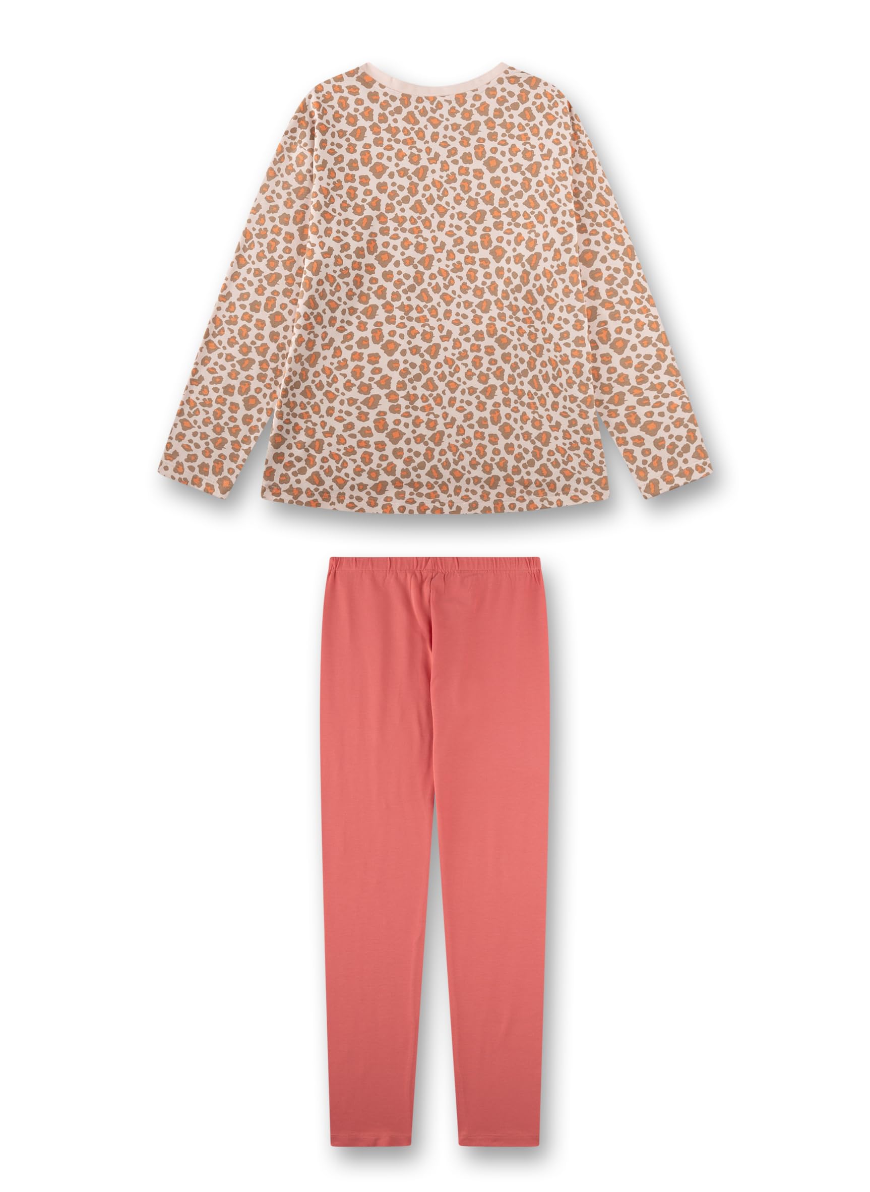 Sanetta 246060 Juego de Pijama, Color: Naranja, 176 para Niñas