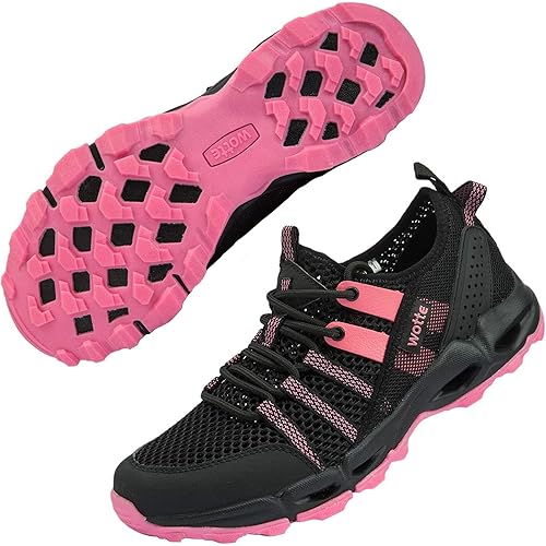 MAINCH Women's Hiking Water Shoes Quick Dry Outdoor Sport Sneakers