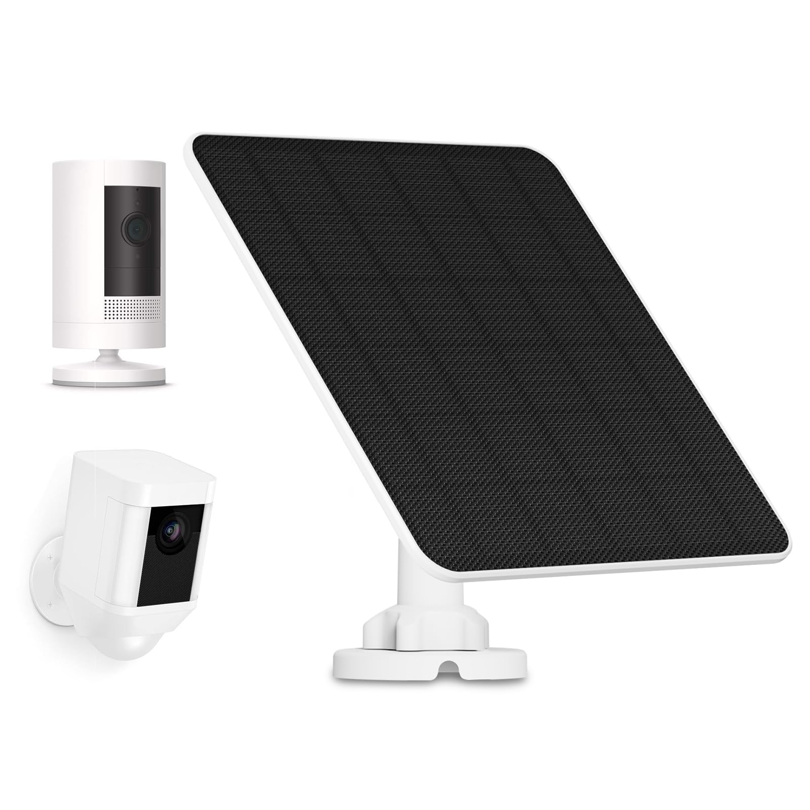 Ring Stick Up CamとSolar Panelのセット おまけ付き Amazon.com : Solar Panel for Ring Camera, 5W Camera Solar