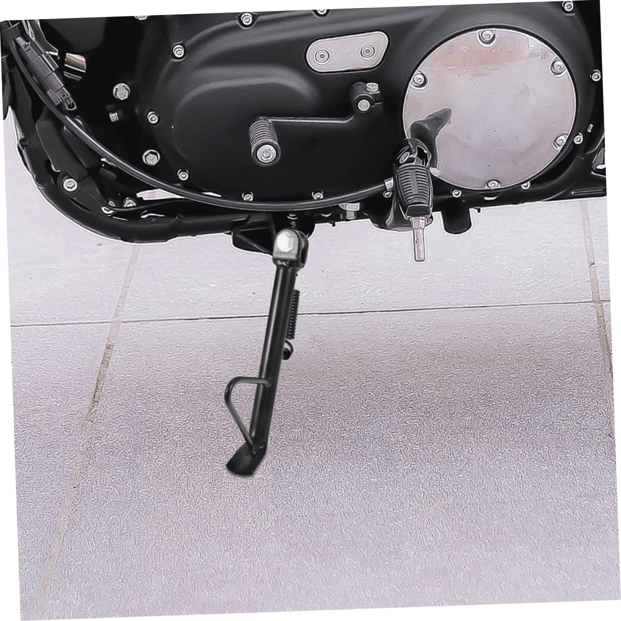 2 Sets Motorcycle Kickstand Side Stand for Motorcycle and Electric Bike