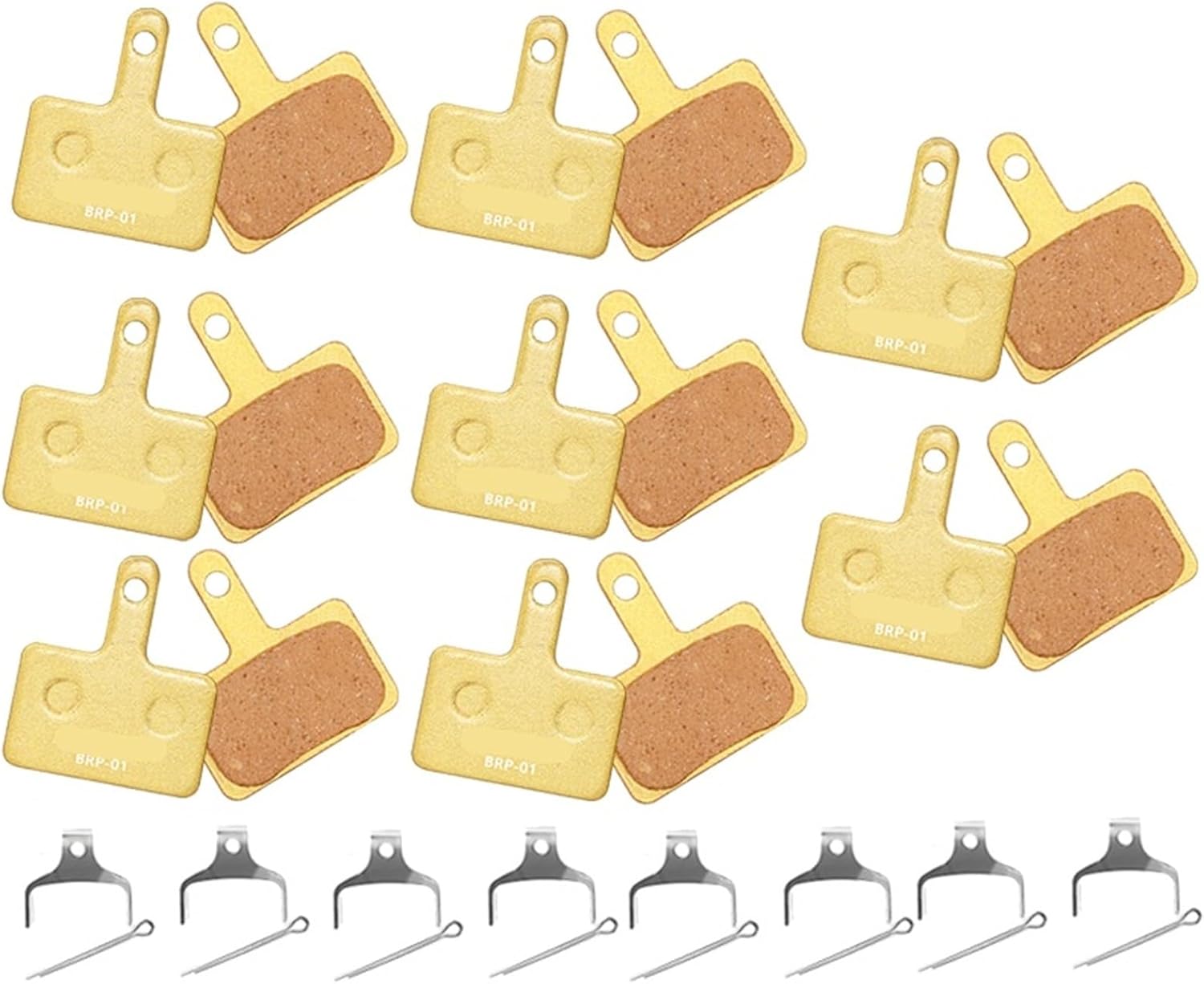 Compatible for BUCKLOS Copper-Based Metal Disc Brake Pads, Fits MTB B01S MT200 M535 M395 Hydraulic Brakes