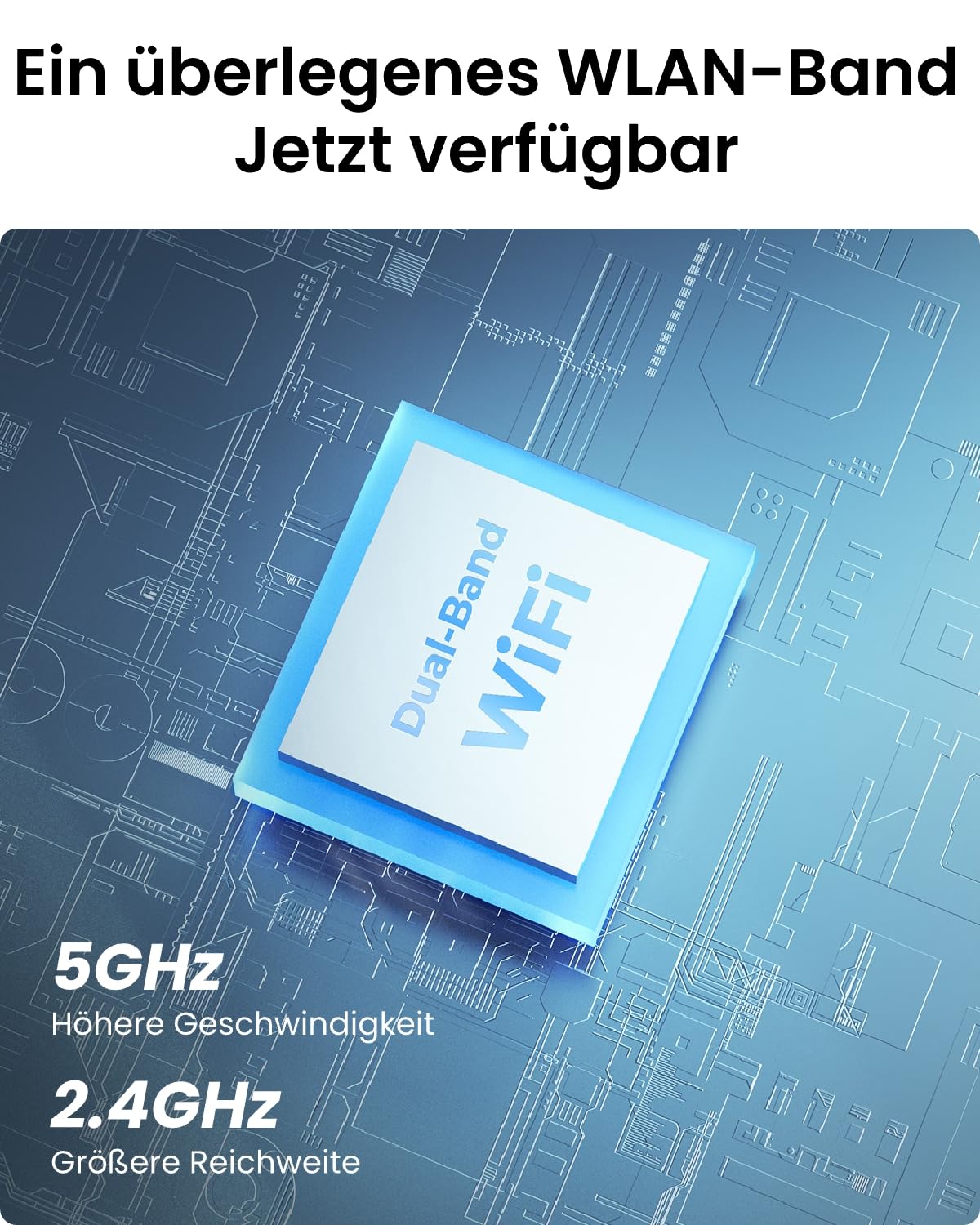 Reolink 4MP Überwachungskamera Aussen Solar mit 355°/140° Schwenkbar, 64GB inklusive, WLAN Kamera Outdoor Akku, Personen-/Fahrzeugerkennung, 2-Wege-Audio, 2.4/5GHz WiFi, Argus PT Plus mit Solarpanel