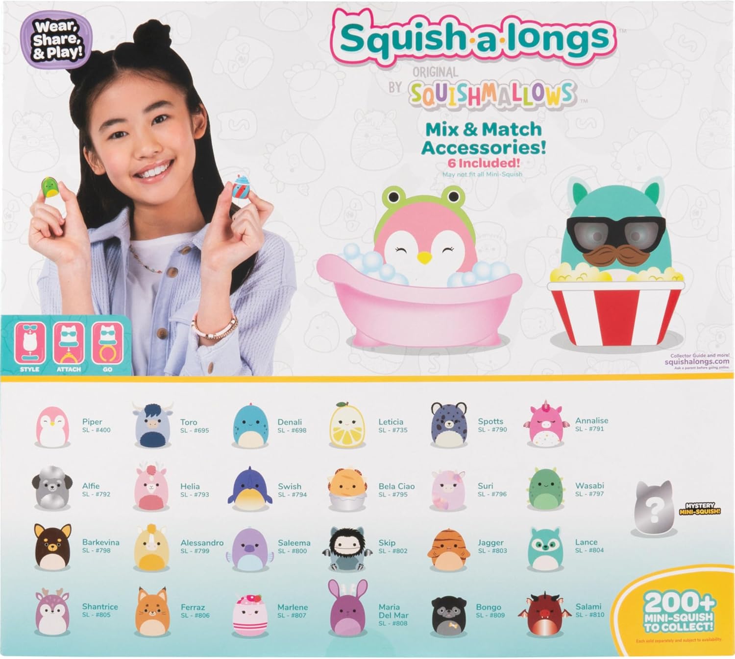 Squish-a-longs Mini-Squish 25-Pack (Wave 5, Style 1)