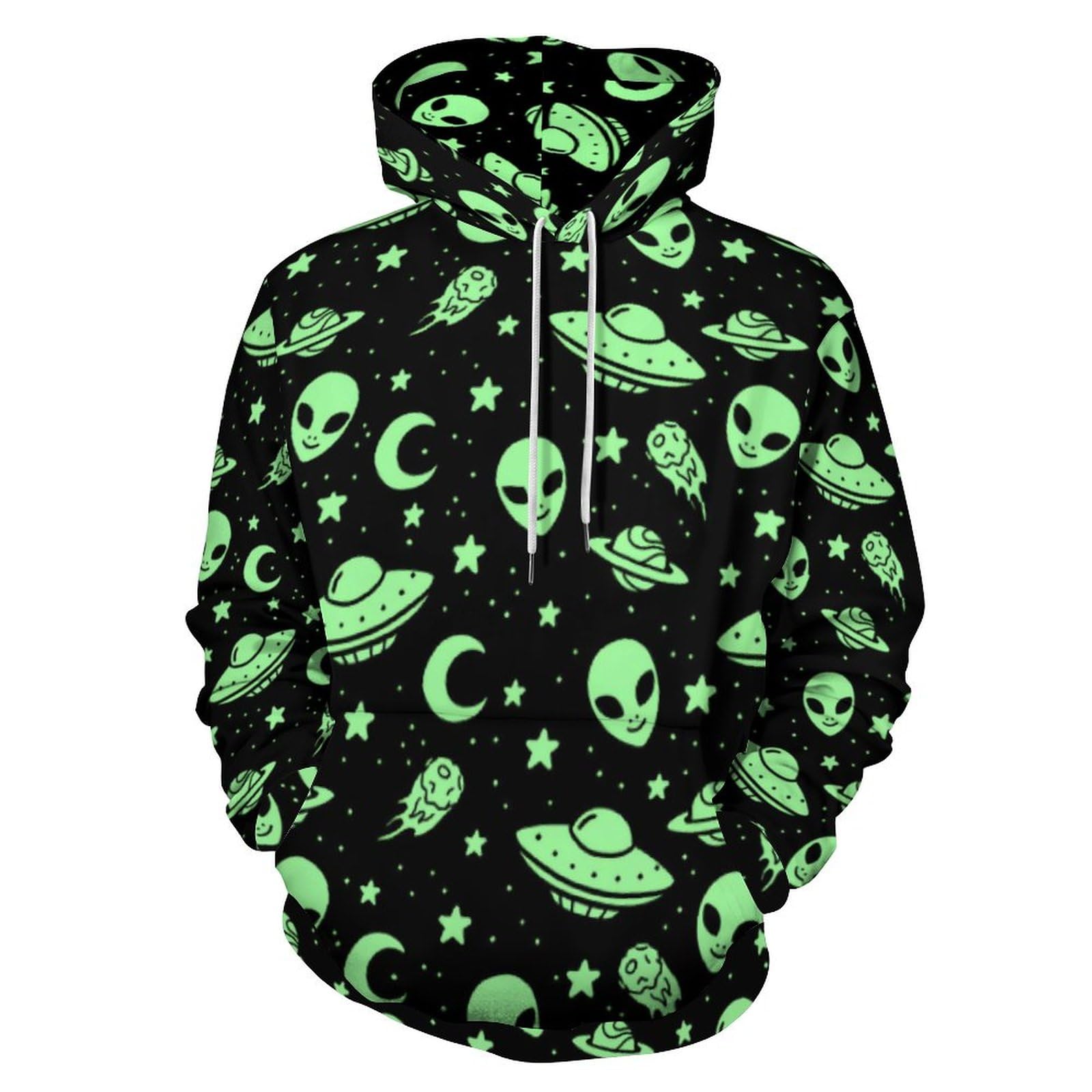 MSOKAZZLES Hoodies For Men And Women Fall Casual Trendy Sweatshirt Hooded Pullover Tops 2024