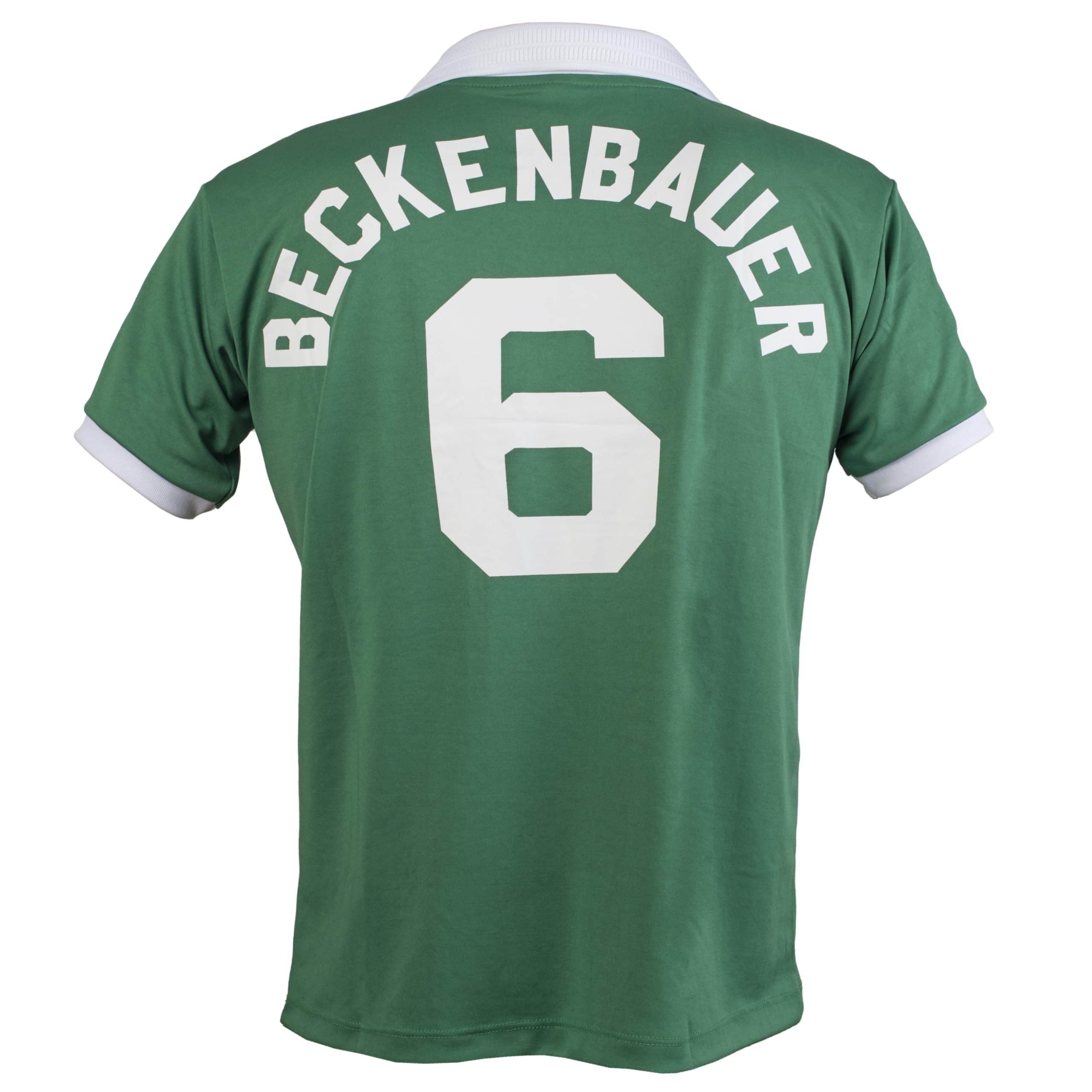 JL Sport Franz Beckenbauer Retro NY Cosmos USA Football League - Camiseta número 6 para niños, color verde