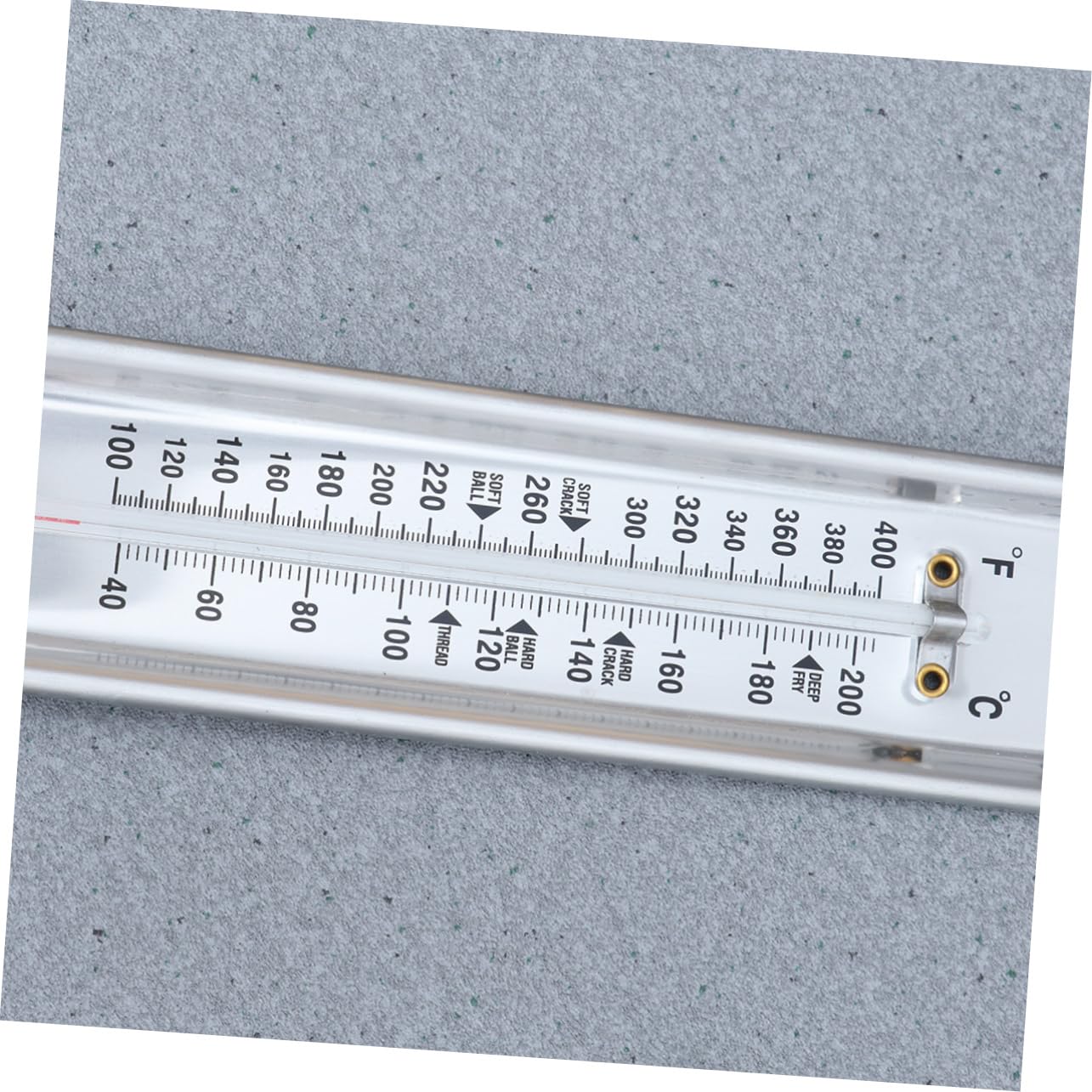 Thermomètre à Bonbons Suspendu Double Échelle 2pcs Pvc