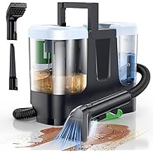 LABIGO Portable Carpet &amp; Upholstery Cleaner, 18Kpa Carpet Cleaner Machine for Deep Stain Removal, Spot Cleaner for Pet Accidents, Area Rugs, Stairs, Car Seats &amp; Couches, Includes Tools &amp; Self-Cleaning