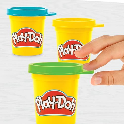 Miniatura 8 de Play-Doh Disney Junior Mickey Mouse Clubhouse, On-The-Go Garage Mickey Mouse Playset, artes y manualidades, juguetes preescolares para niños mayores