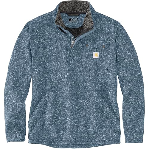 Carhartt Men's Relaxed Fit Midweight Quarter-Zip Pocket Sweater Fleece