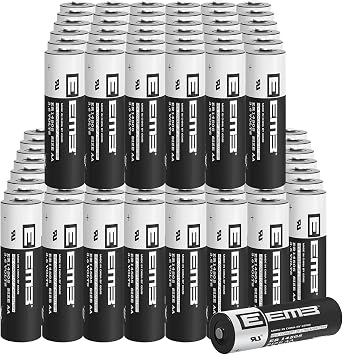 EEMB 100-Pack ER14505 3.6V Lithium Battery AA 2700mAh Non-Rechargeable
