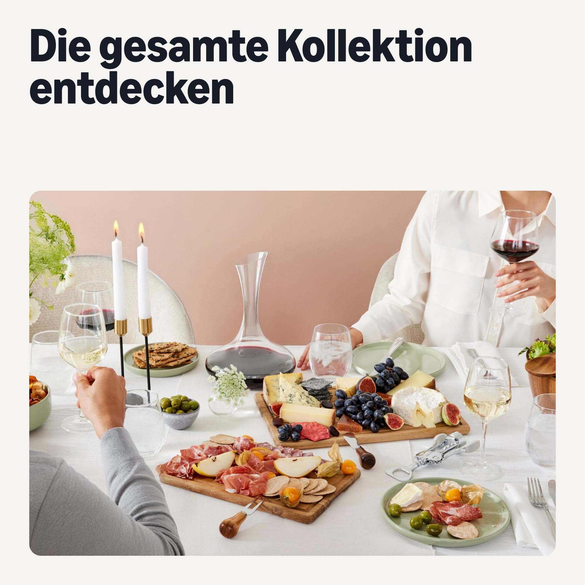 Amazon Basics Stiel-Weißweingläser, 6-Teiliges Set, 354,9ml, Spülmaschinenfest