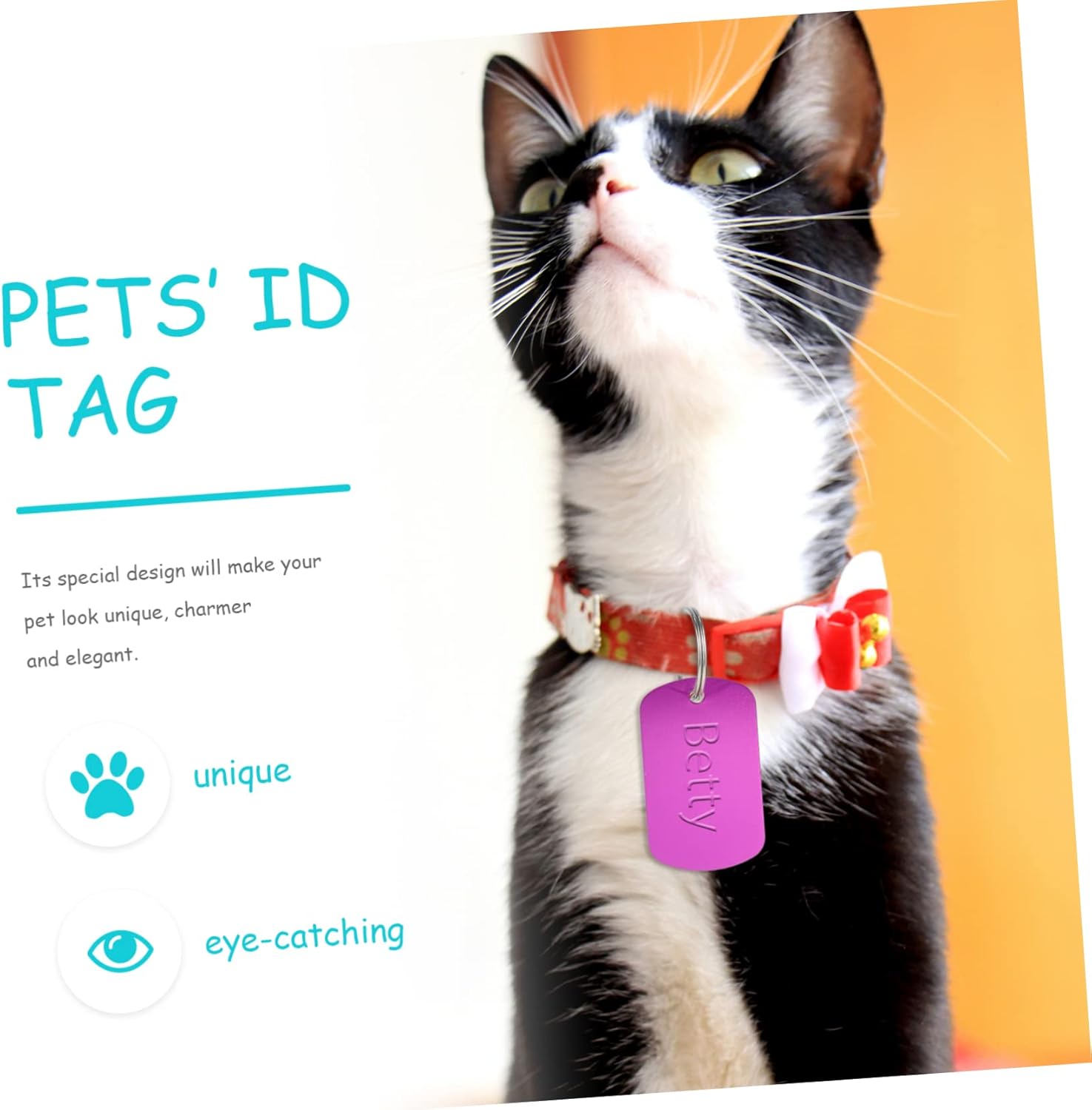 Housoutil 96pcs Blank Pet Id Tags Alloy Dog Name Tags for Cats Kittens and Pets Lightweight for Projects and