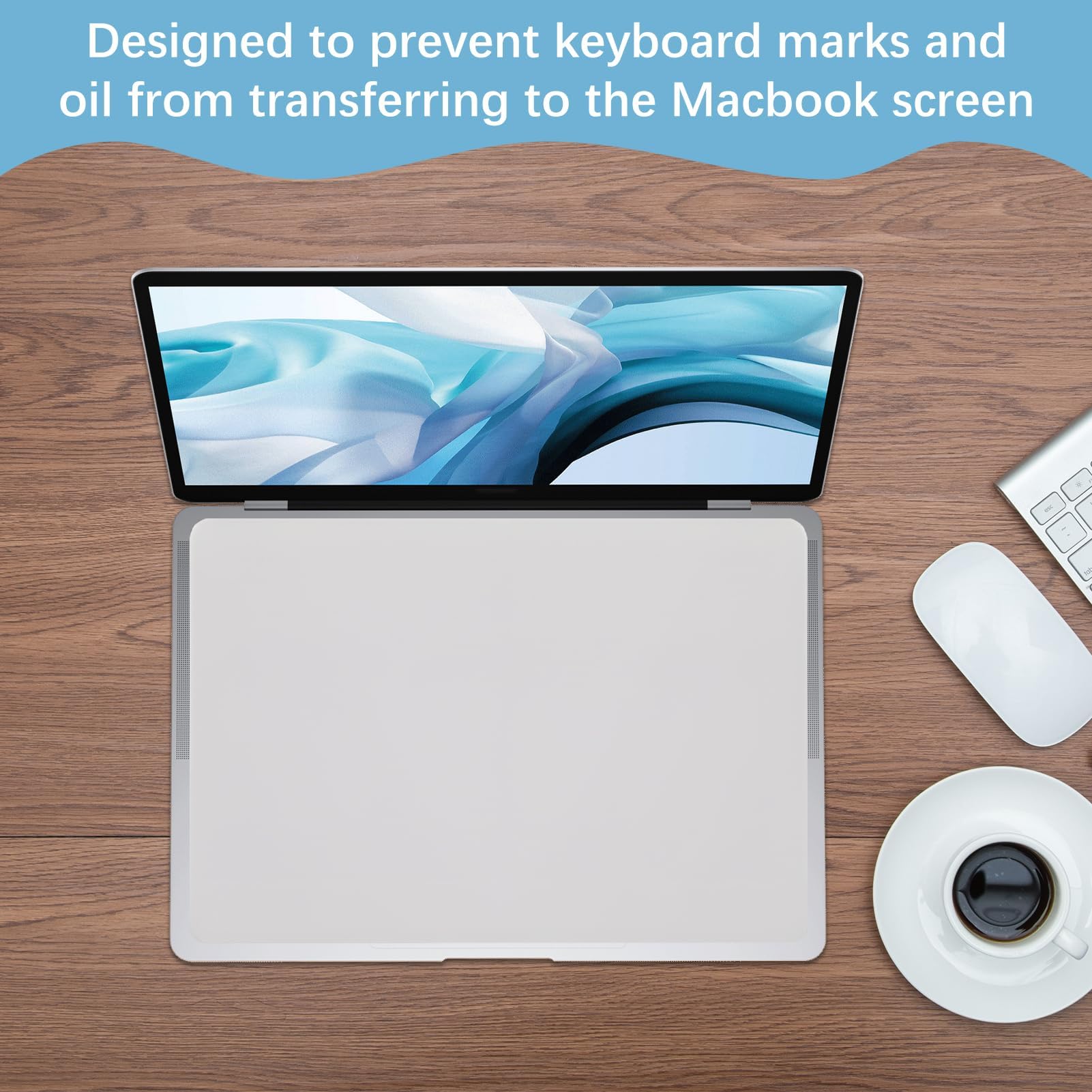 Panno per la Pulizia Dello Schermo, Compatibile con MacBook Pro 13", 14" e MacBook Air 13", Protegge da Sporco e Graffi, per Laptop e Dispositivi Touch