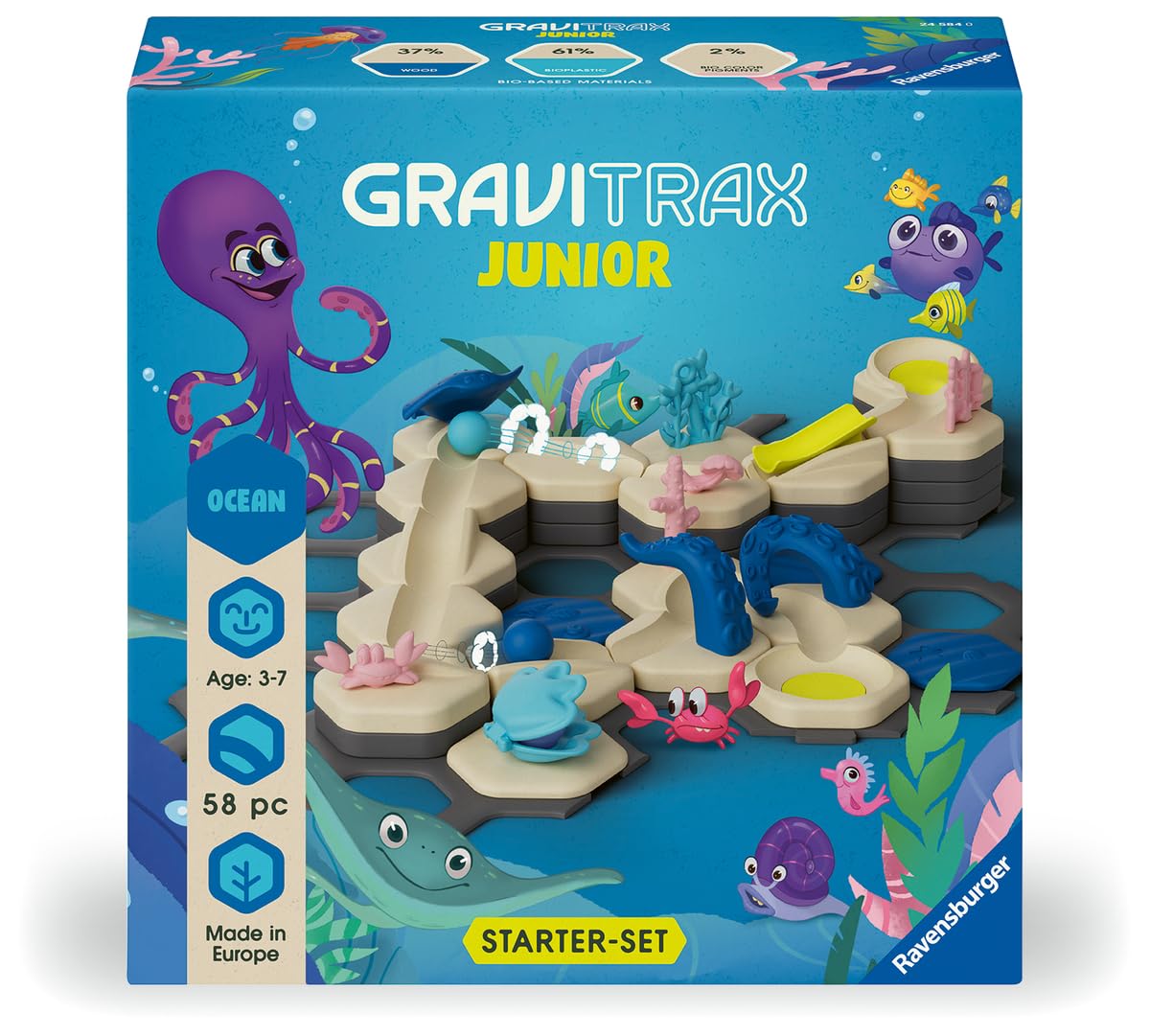 Ravensburger GraviTrax Junior - Ensemble de départ Océan