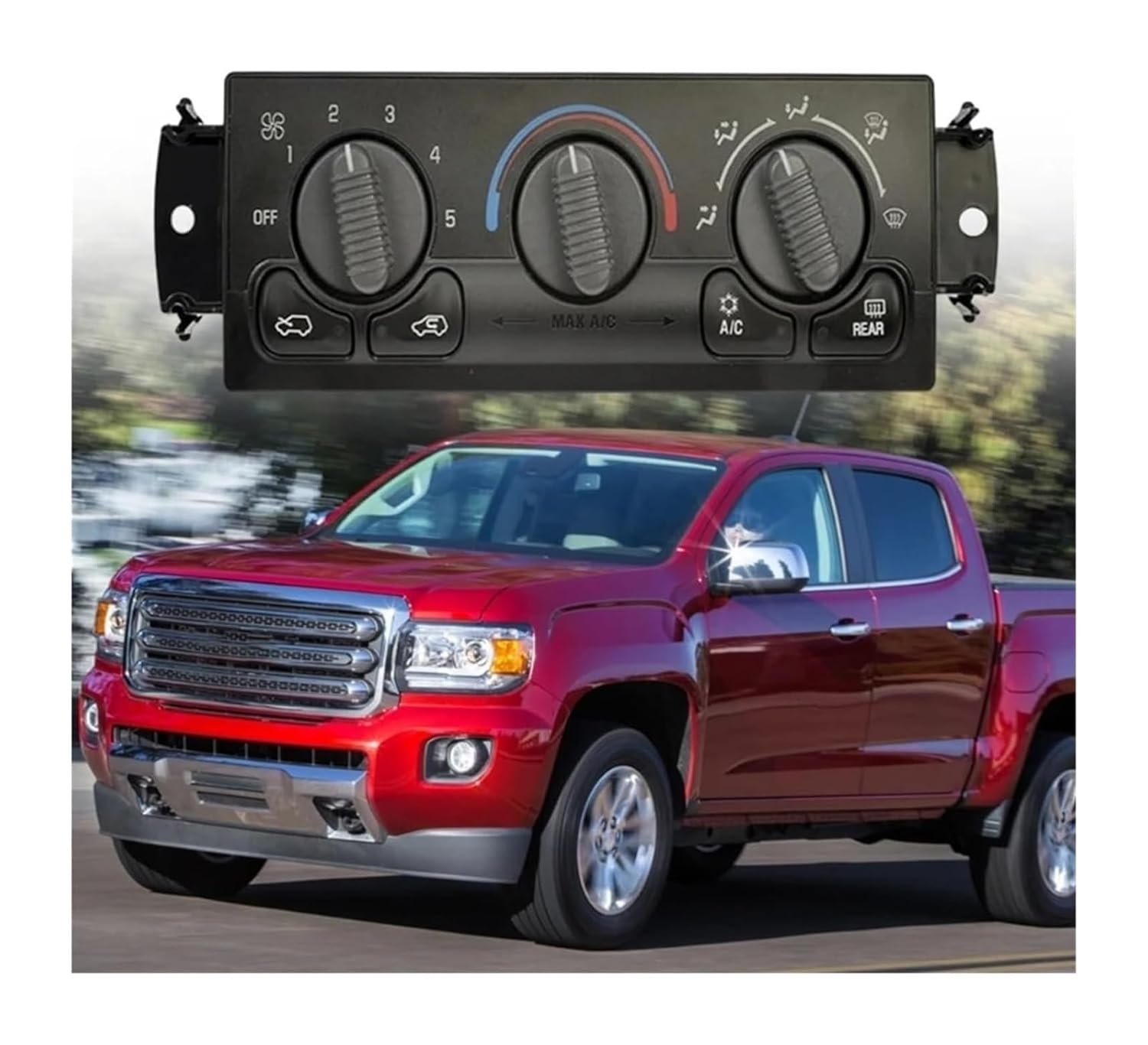 Car Climate Control Ac Panel for Suburban 1500 3500 15054697 15054698 15753263 15753264 16221605 Conditioning Panel Climate Control Unit Module