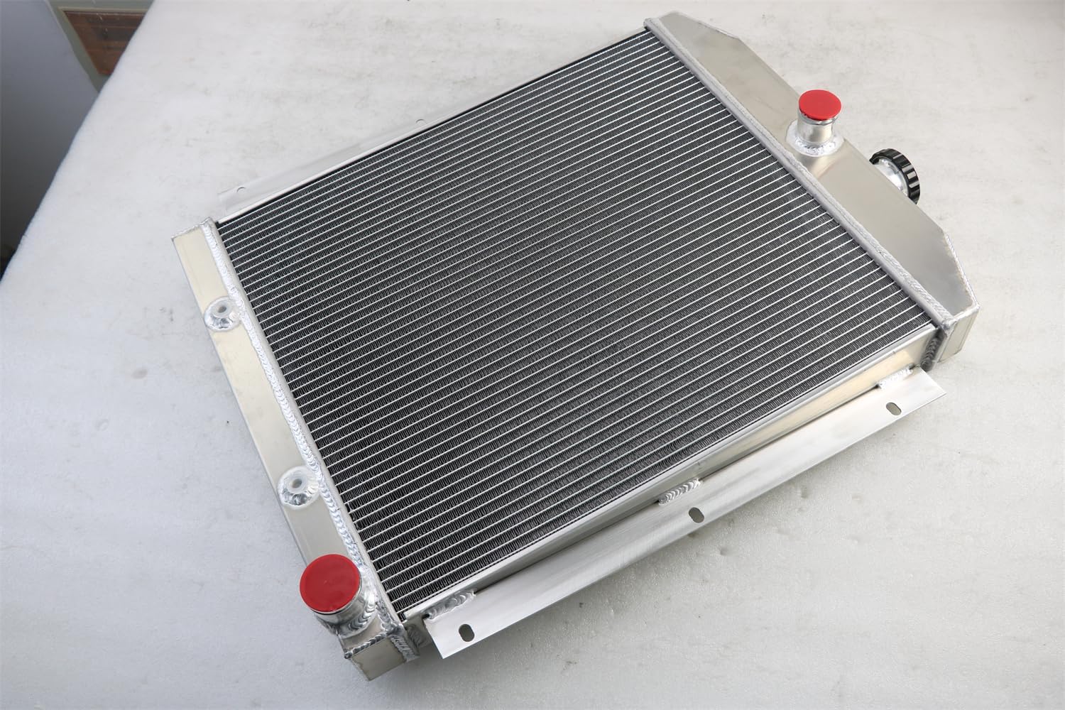 5100 4 Row Core Aluminum Radiator Compatible with Chevy Pickup Truck at/MT US C/K/3100/3600/3700/3800/3900 1949-1954 1953 1952 1951 1950