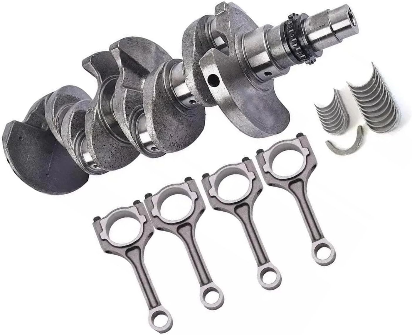 Engine Crankshaft, Suitable for Hyundai Accent Veloster Kia Soul Rio 1.6L 2012-2019, Automotive Replacement Part 231102B100