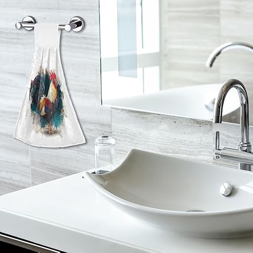 Vista 21 de Boccsty Toallas de baño con diseño de tortuga marina, estrella de mar, 2 piezas, mapa de tortuga, animales del océano, toalla de baño para bar