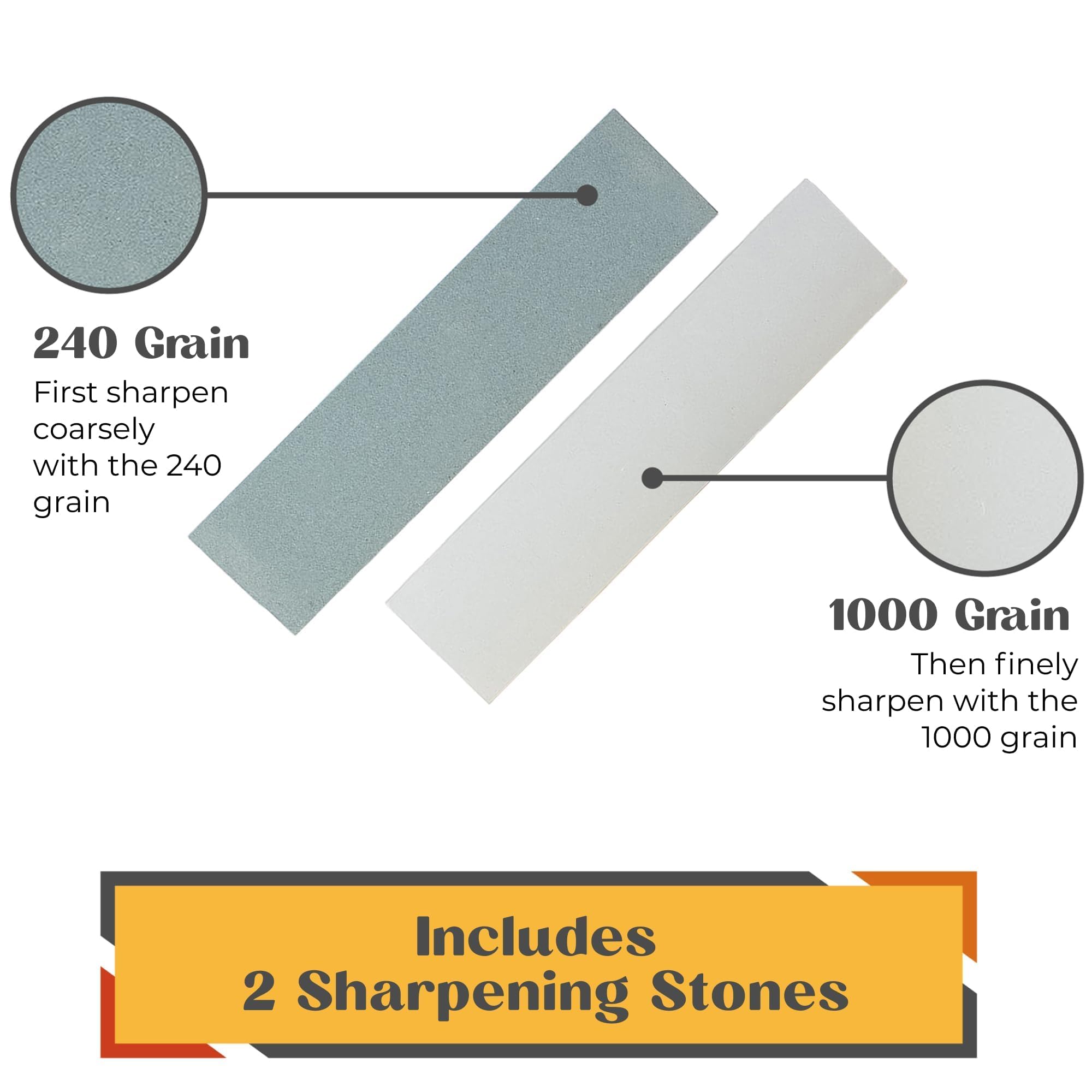 Wood Chisel Set - Wood Chisel Sets with Premium Wooden Case - Small Carving Wood Chisels for Woodworking - Includes 6 pcs Wood Working Chisels & 2 Sharpening Stones