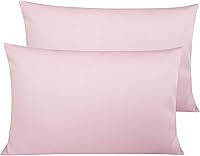 Vista 18 de NTBAY Fundas de Almohada de Algodón Egipcio Queen - Juego de 2, Fundas de Almohada de Algodón de 500 Hilos - Fundas de Almohada Suaves