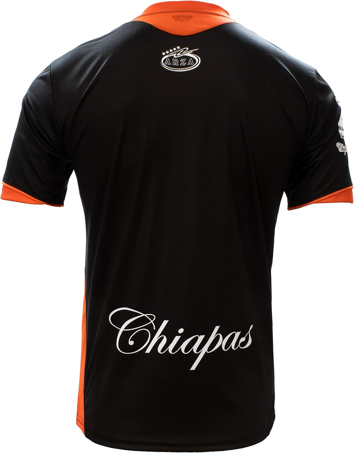 ARZA Sports Men’s Chiapas Fan Jersey – Orange/Black Short Sleeve Jaguar Design - Image 3