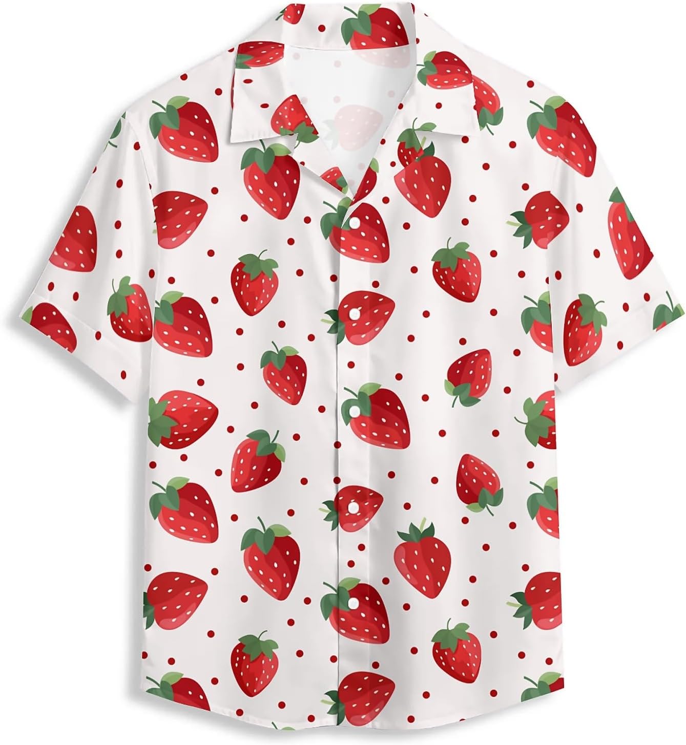 Hot Dog Mens Hawaiian Shirt 3D Graphic Aloha Shirt Novelty Button Down Shirts Casual Short Sleeve Beachwear for Men