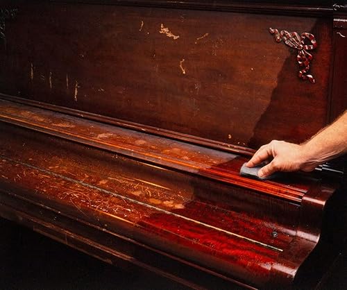 Miniatura 25 de Homax 10120000 - Lana de acero, 12 almohadillas, grado #0000, Rhodes American, acabado final y Howard Products, Restor-A-Finish, roble dorado, 8