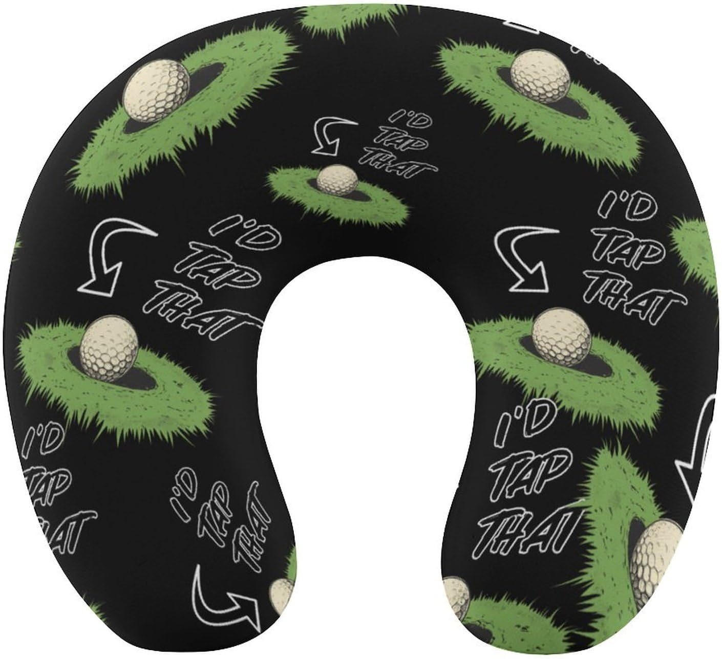 I'd Tap That Golf Memory Foam Pillows U Shaped Travel Neck Pillow