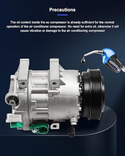 Miniatura 90 de ECCPP Compresor de CA 1997-2003 apto para Mitsubishi Montero Sport 3.0L 1999-2004 para Mitsubishi Montero Sport 3.5L Compresor de aire acondicionado