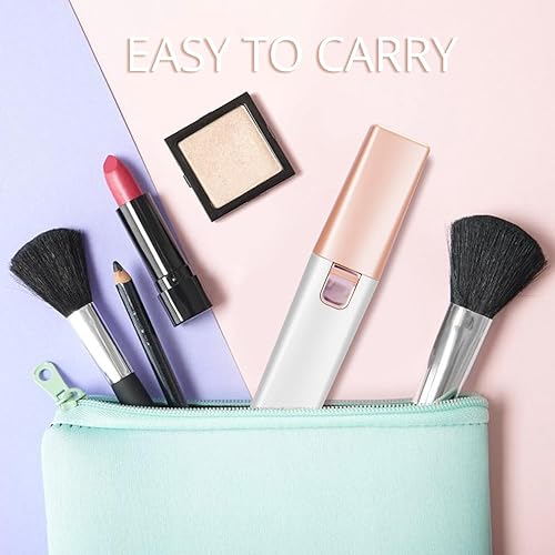 Miniatura 6 de KAPHIO Facial - Removedor de vello de cejas para mujeres recortadora de cejas recargable 2 en 1 y afeitadoras faciales para mujeres - Dispositivo de