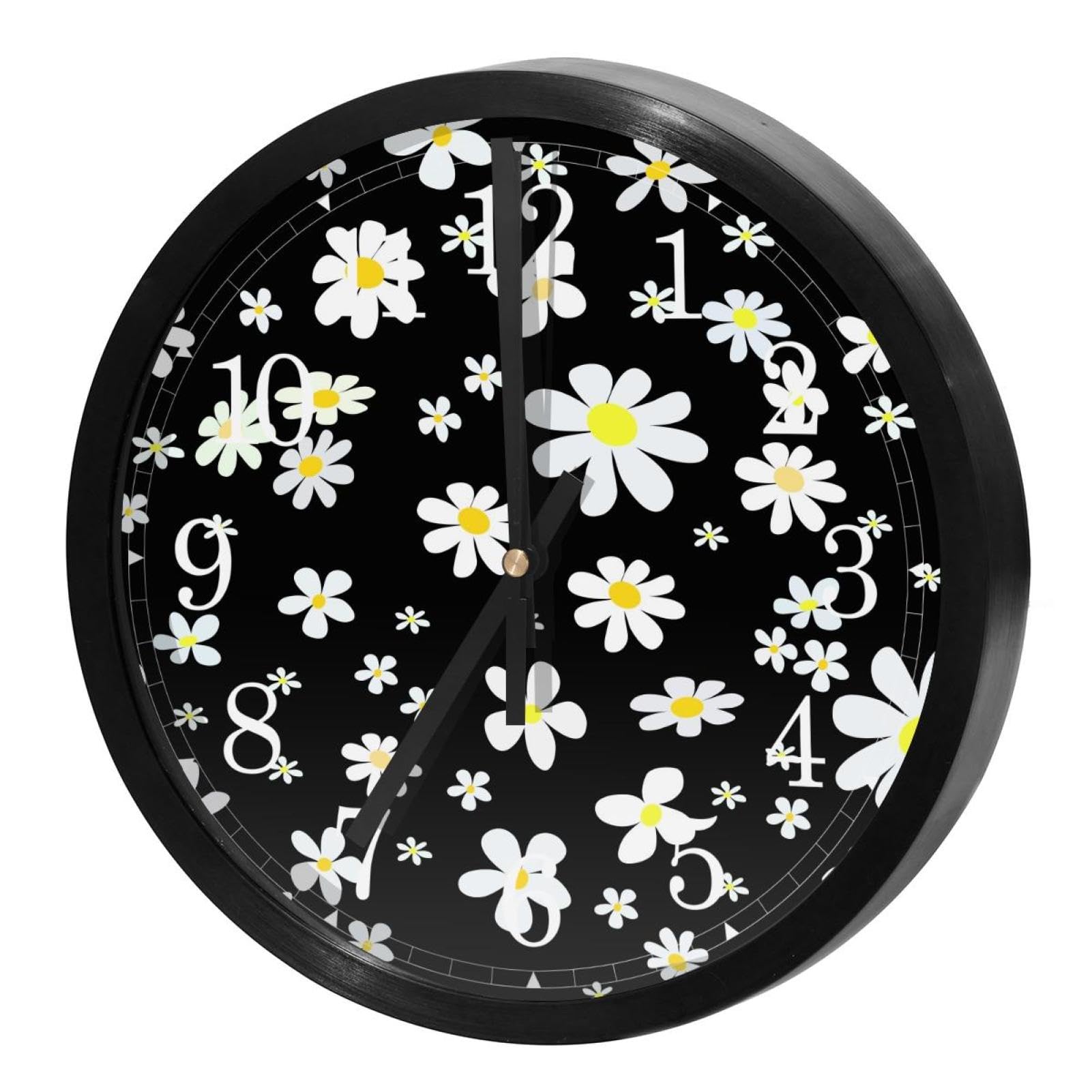 Horloge murale silencieuse sans tic-tac pour retrouver le sommeil à la maison