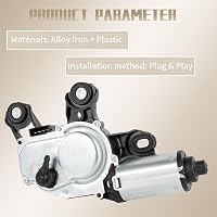 Uenopedin MJ Hátsó Ablaktörlő Motor Audi A3 A4 A6 Q5 Q7 Csere 4