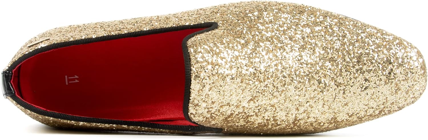 UUBARIS Mens Dress Loafers Tuxedo Suit Slip on Shoes - Image 4