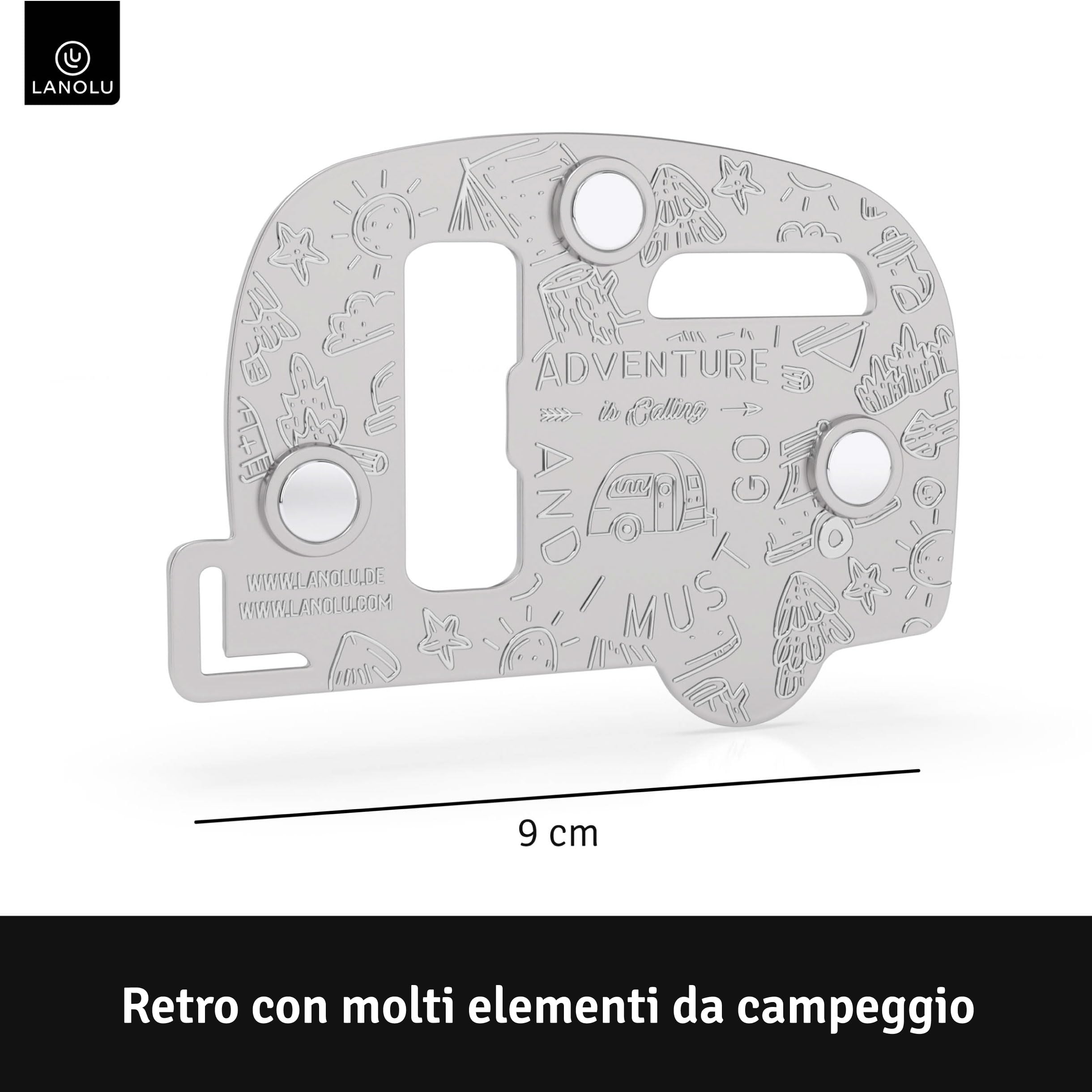 APRIBOTTIGLIE IN PLASTICA E METALLO CON RETRO MAGNETICO ROMA WITH LOVE