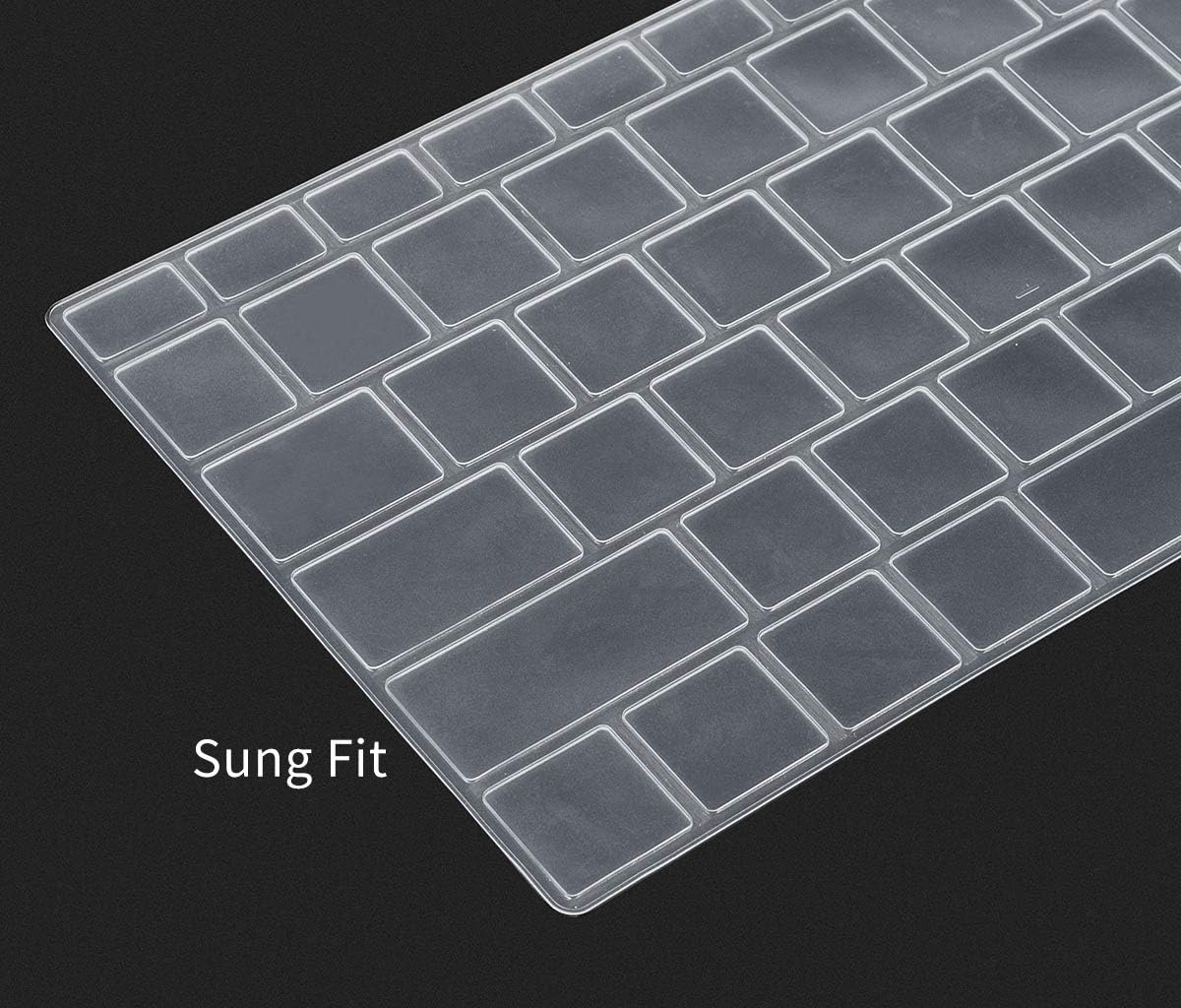 Keyboard Cover Skin for Samsung Galaxy Book Flex Alpha 2-in-1 13.3 NP730QCJ-K01US NP730qda-kb1us NP730qda-kb3us, Galaxy Book Flex 13.3" NP930QCG-K01US NP930XCJ-K01US K02US Accessories, Clear