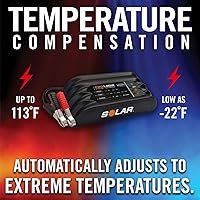 Vista 4 de Clore Automotive PL2140, 4-Amp Fully-Automatic Smart Charger, 6V and 12V Battery Charger, Battery Maintainer, and Battery Desulfator with