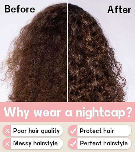 Miniatura 5 de Gorro de dormir con forro de satén de seda